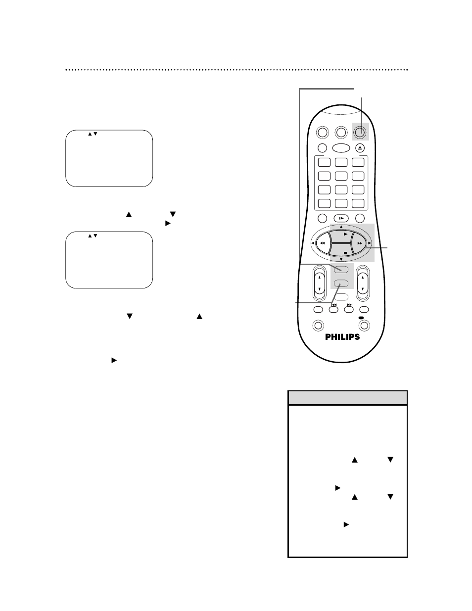 Language selection 19, Helpful hint | Philips VRA651AT99 User Manual | Page 19 / 60