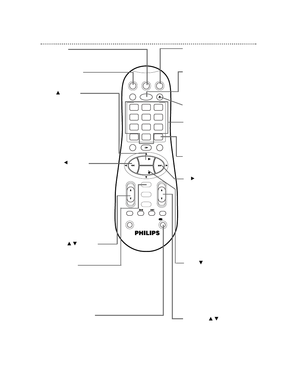 20 remote control buttons | Philips VRA651AT99 User Manual | Page 20 / 60