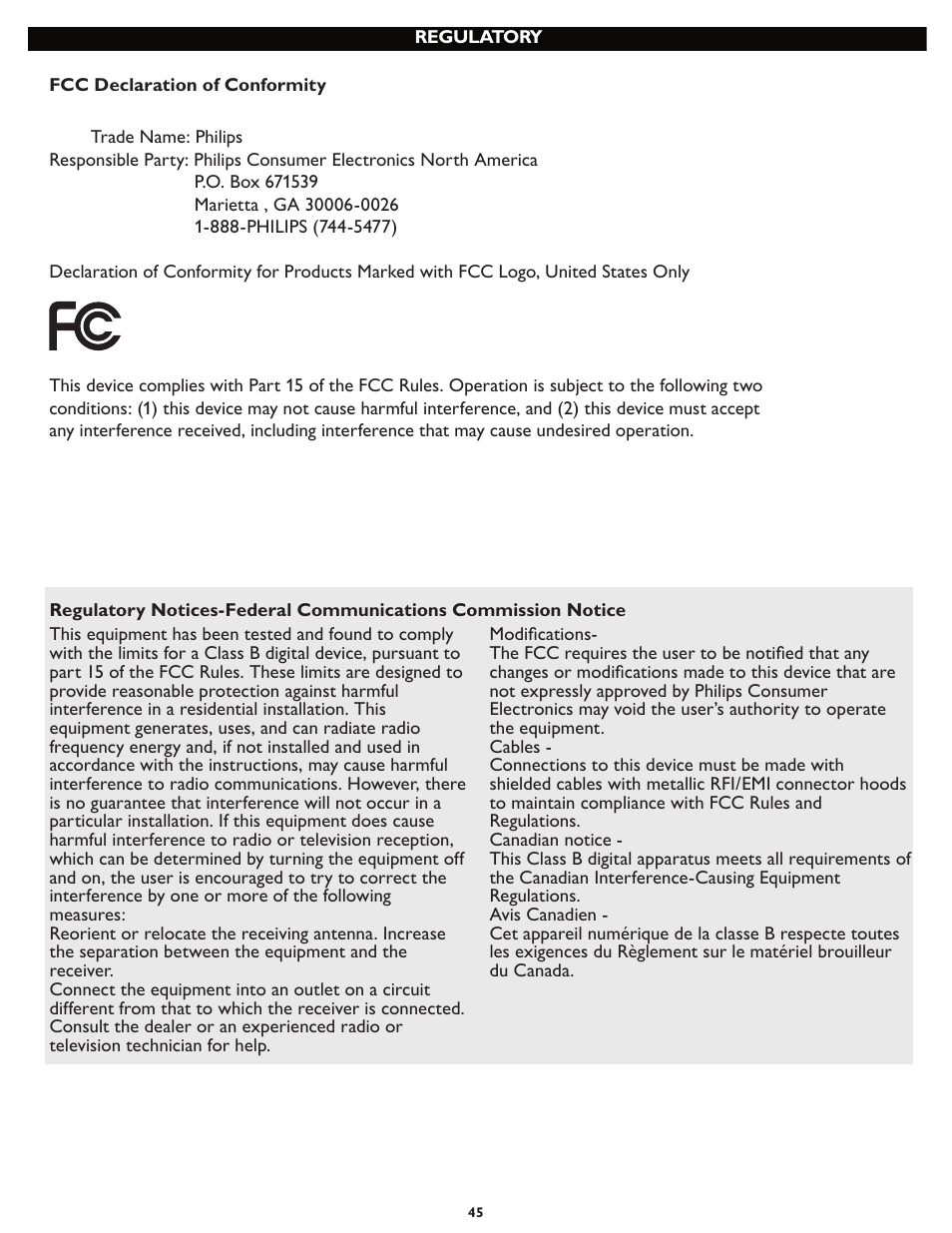 Philips 19PFL5622D-37 User Manual | Page 52 / 54