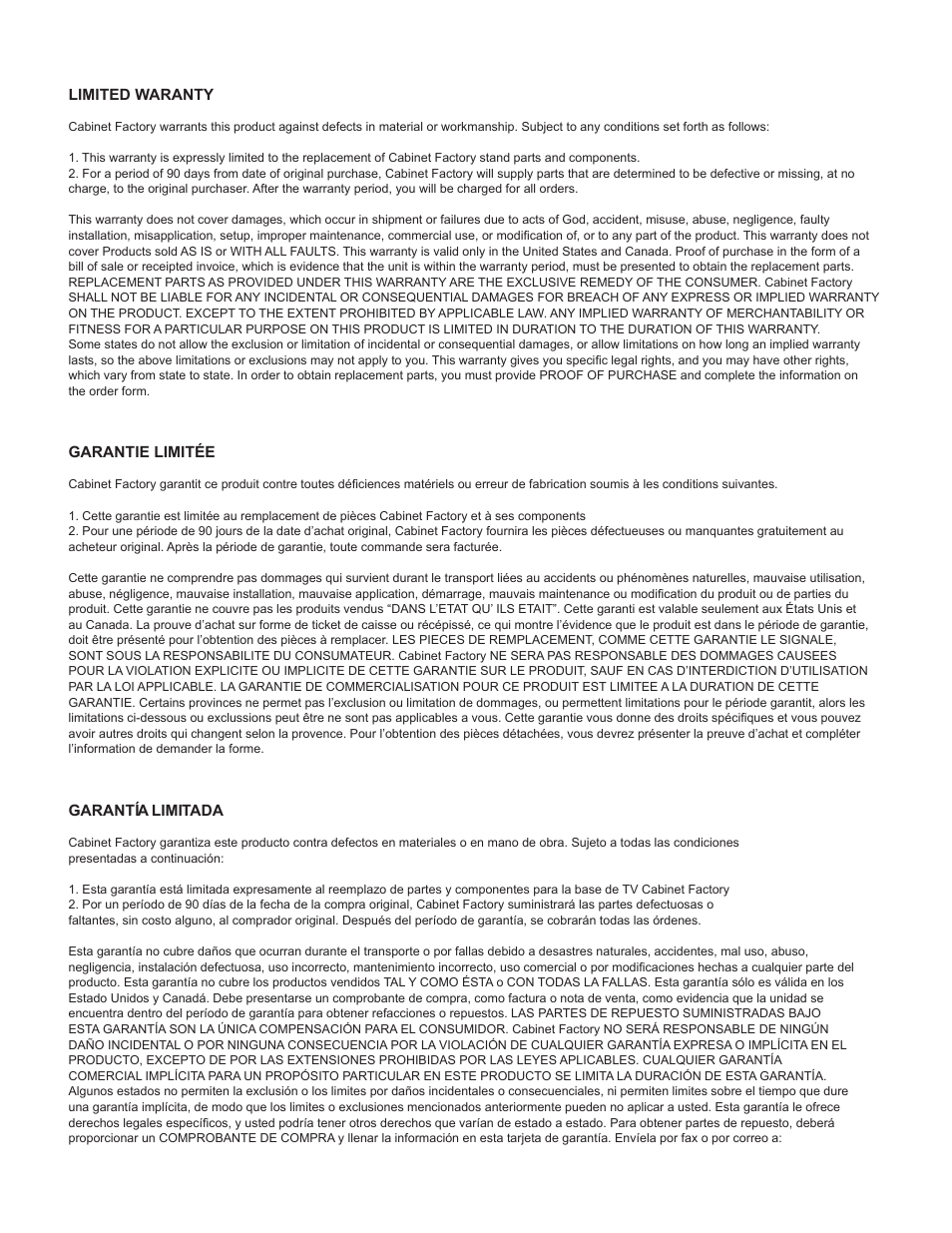 Philips 50 p7.pdf | Philips TV floor stand ST509126G User Manual | Page 7 / 8