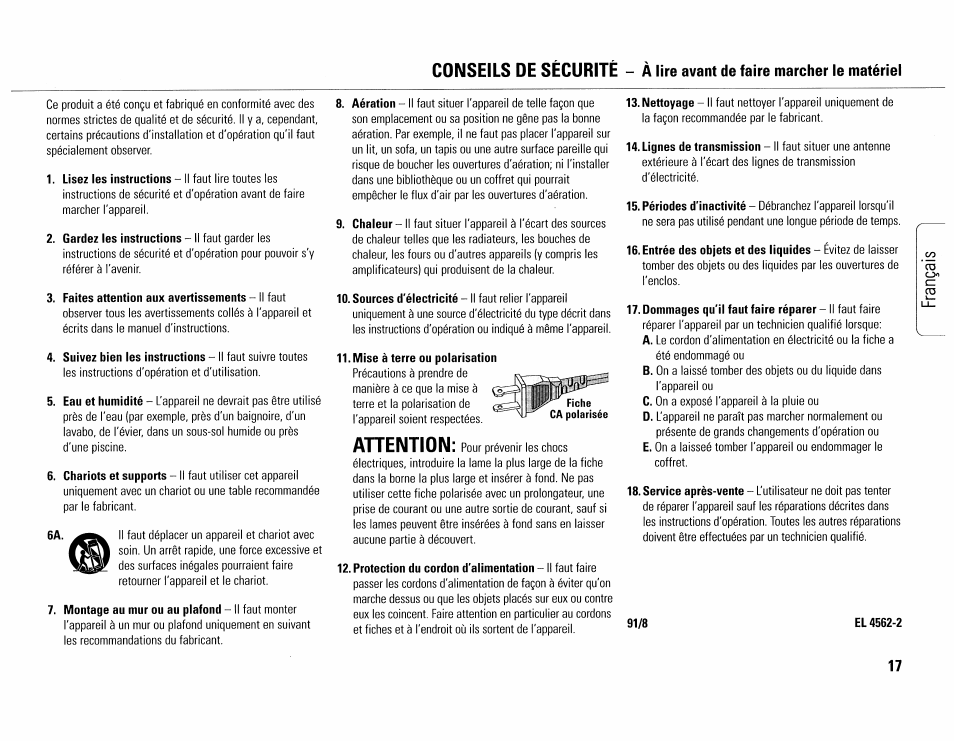 Ahention | Philips MC165C-37 User Manual | Page 17 / 40
