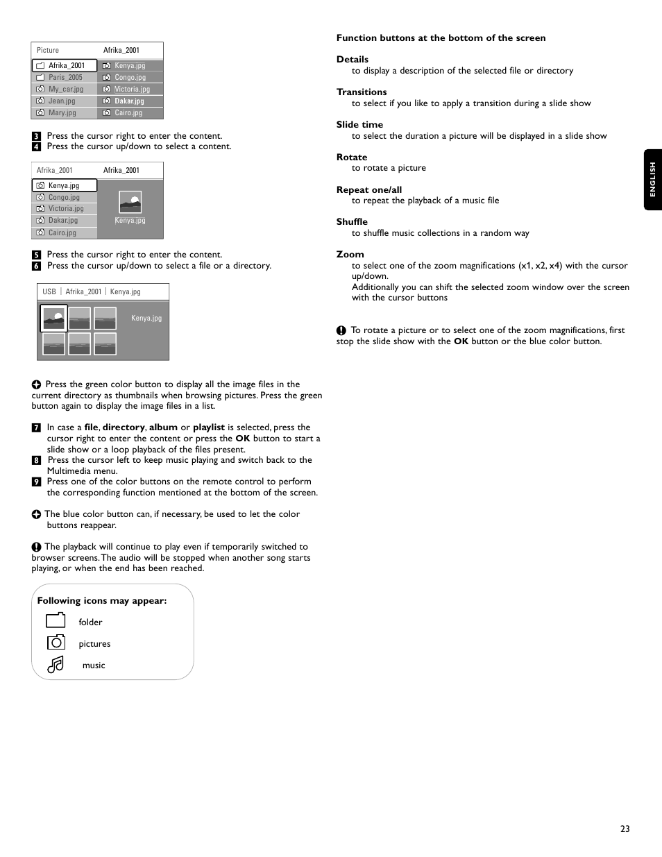 Philips flat HDTV 47PFL7432D 47" LCD integrated digital with Perfect Pixel HD Engine and Ambilight 2 channel User Manual | Page 25 / 40