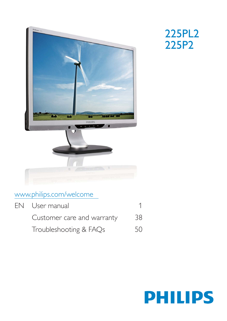 Philips 225P2EB-27 User Manual | 59 pages