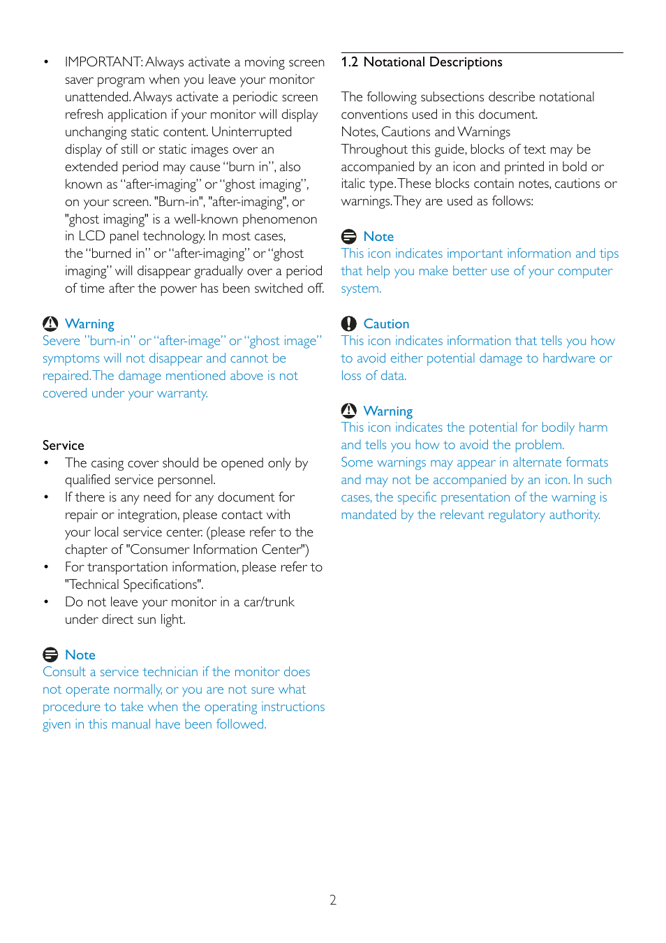 Philips 225P2EB-27 User Manual | Page 4 / 59