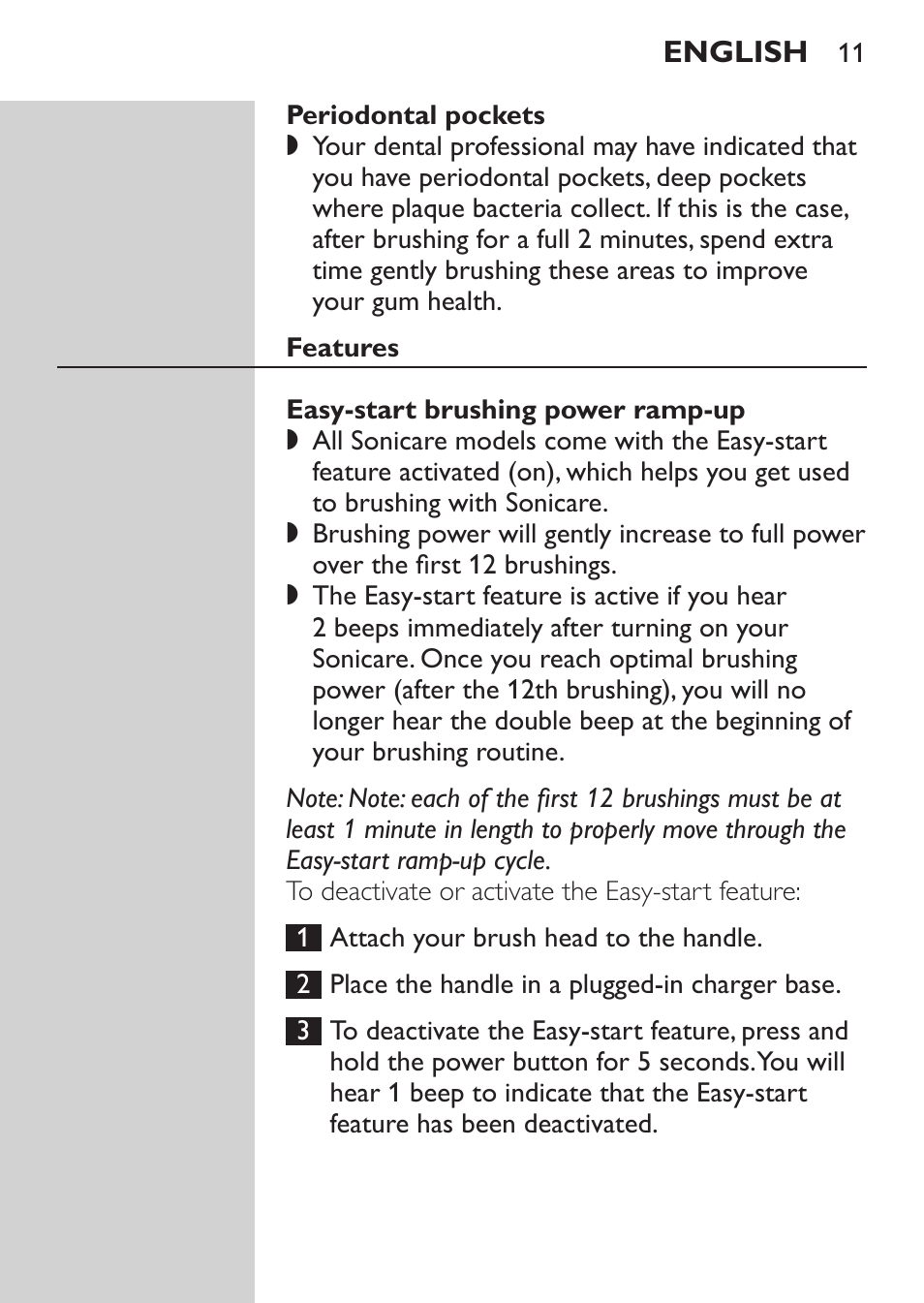 Philips HX5610-04 User Manual | Page 11 / 60