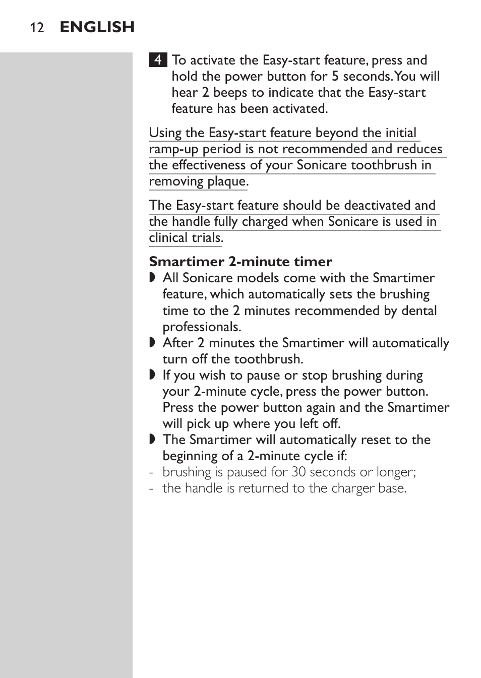 Philips HX5610-04 User Manual | Page 12 / 60