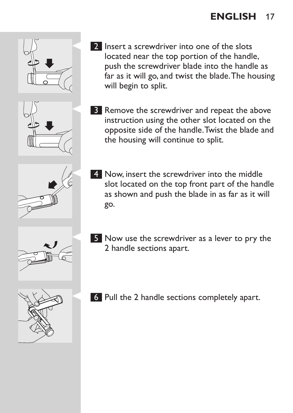 Philips HX5610-04 User Manual | Page 17 / 60