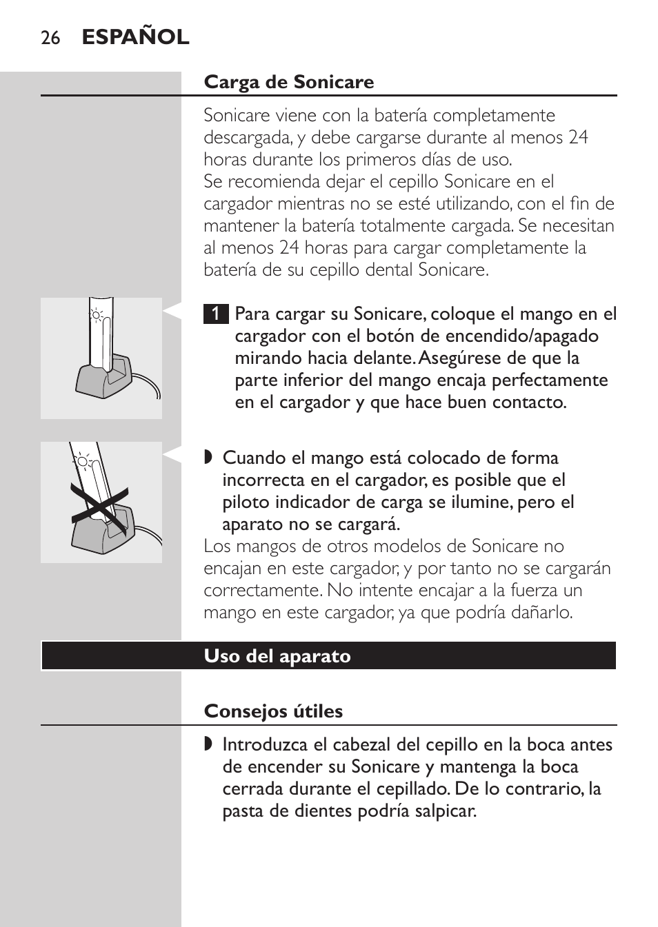 Philips HX5610-04 User Manual | Page 26 / 60