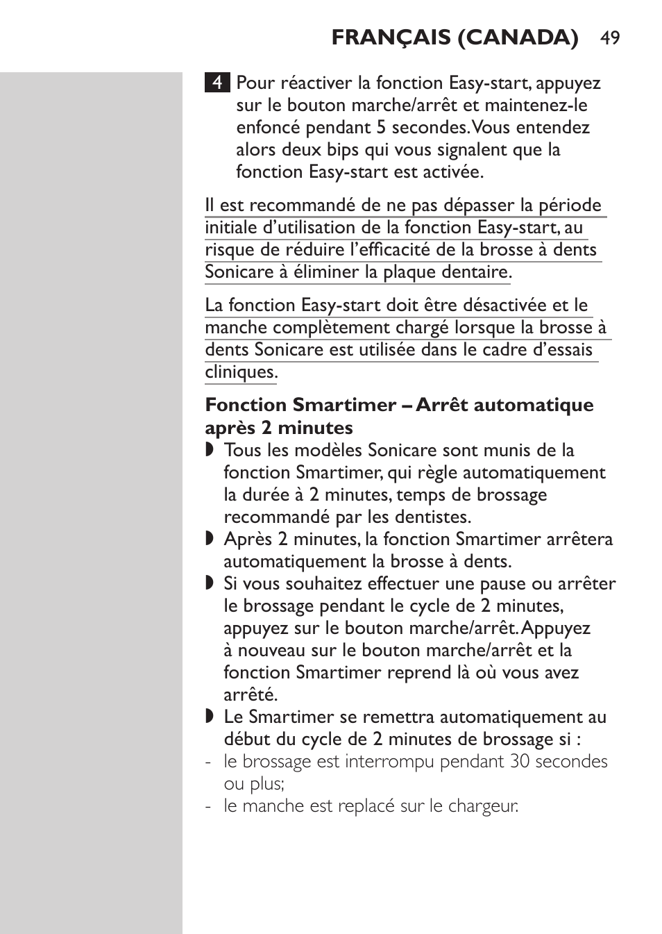 Philips HX5610-04 User Manual | Page 49 / 60