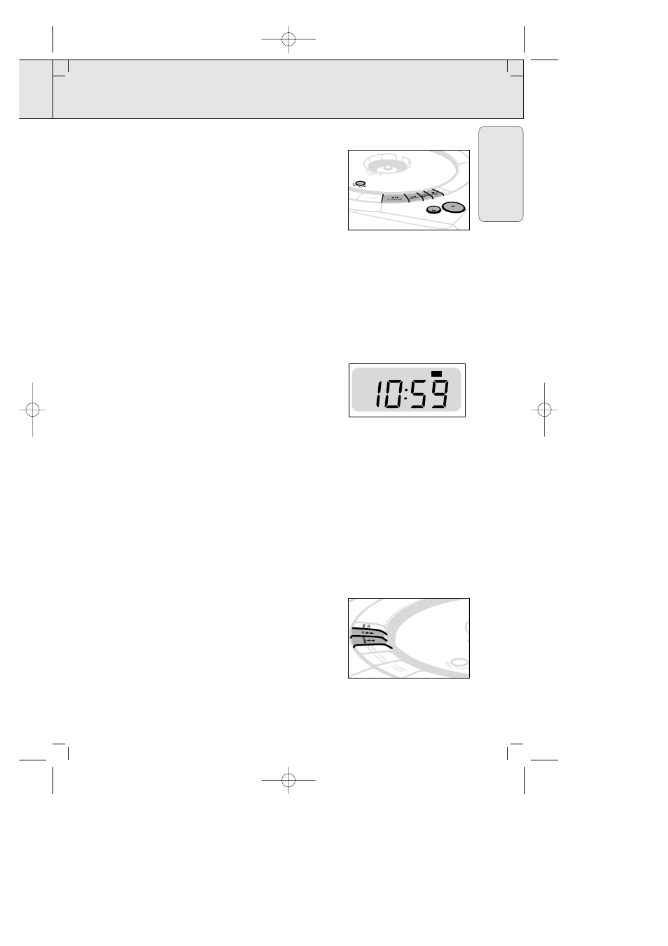 Cd operation, English, The display returns to clock time. 11 | Philips AJ3936-17 User Manual | Page 11 / 44