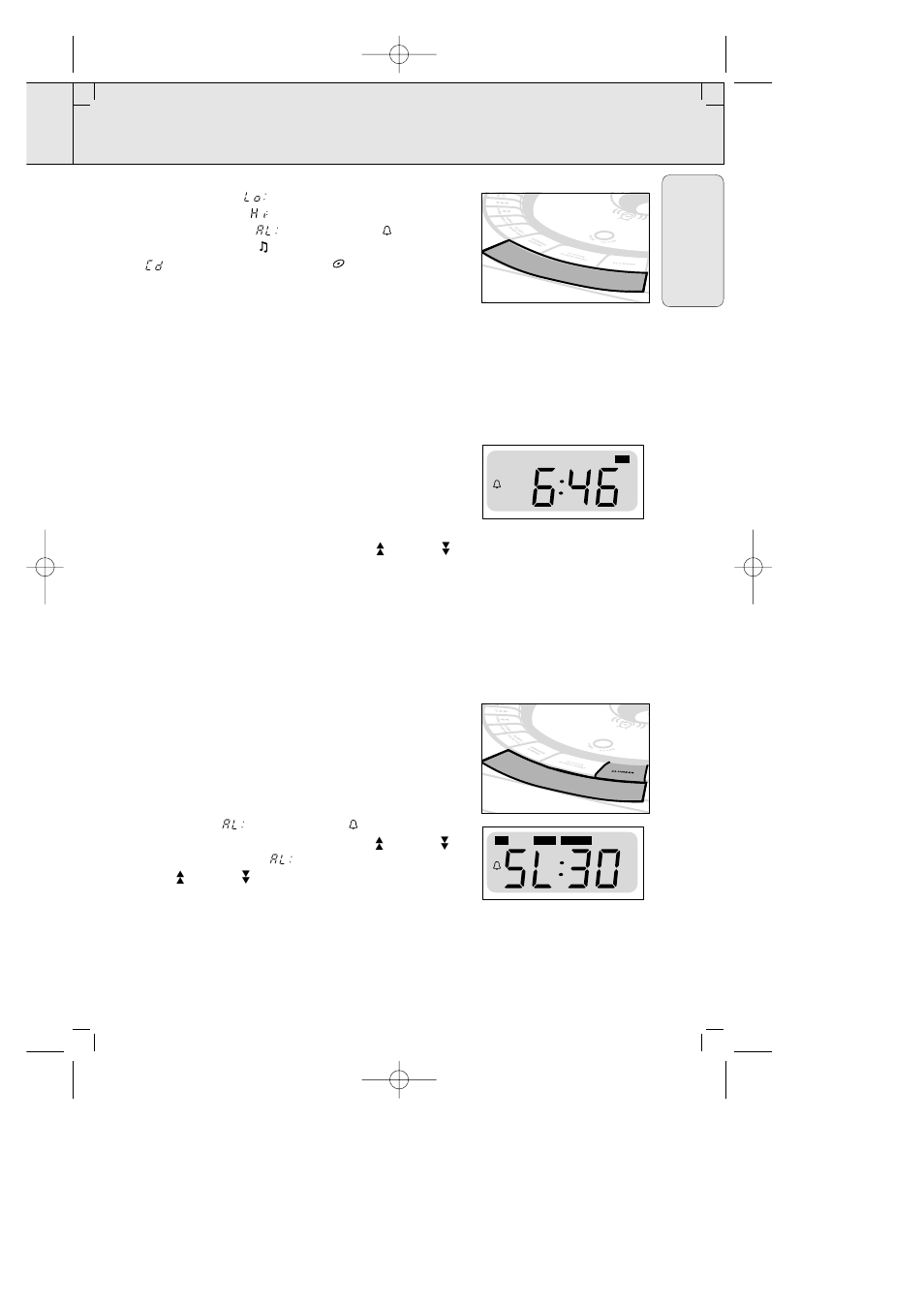 Setting the alarm, English | Philips AJ3936-17 User Manual | Page 15 / 44