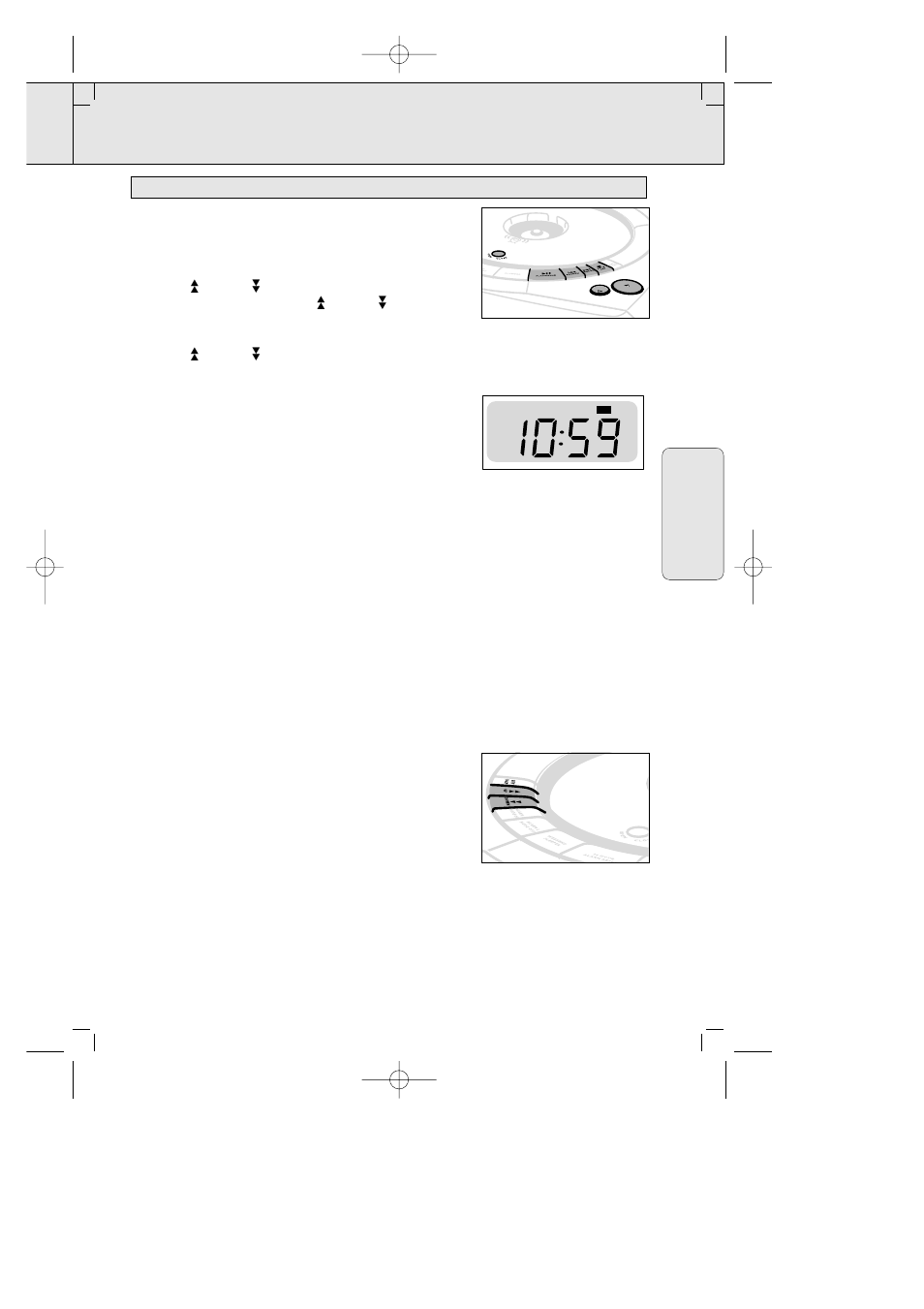 Reloj, Ajustando el reloj, Espa ñ ol | Philips AJ3936-17 User Manual | Page 37 / 44