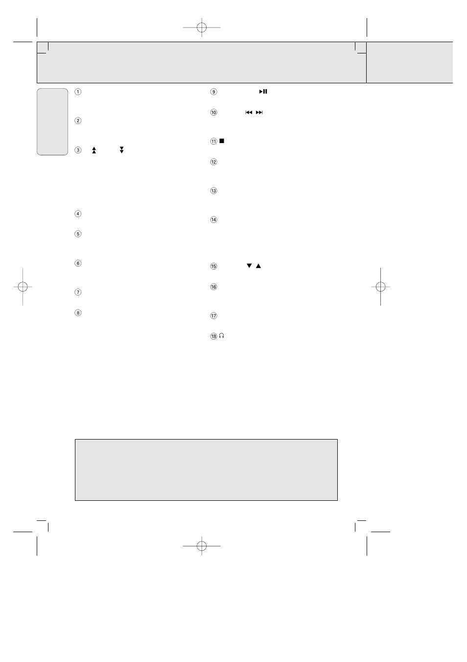 Controls | Philips AJ3936-17 User Manual | Page 8 / 44