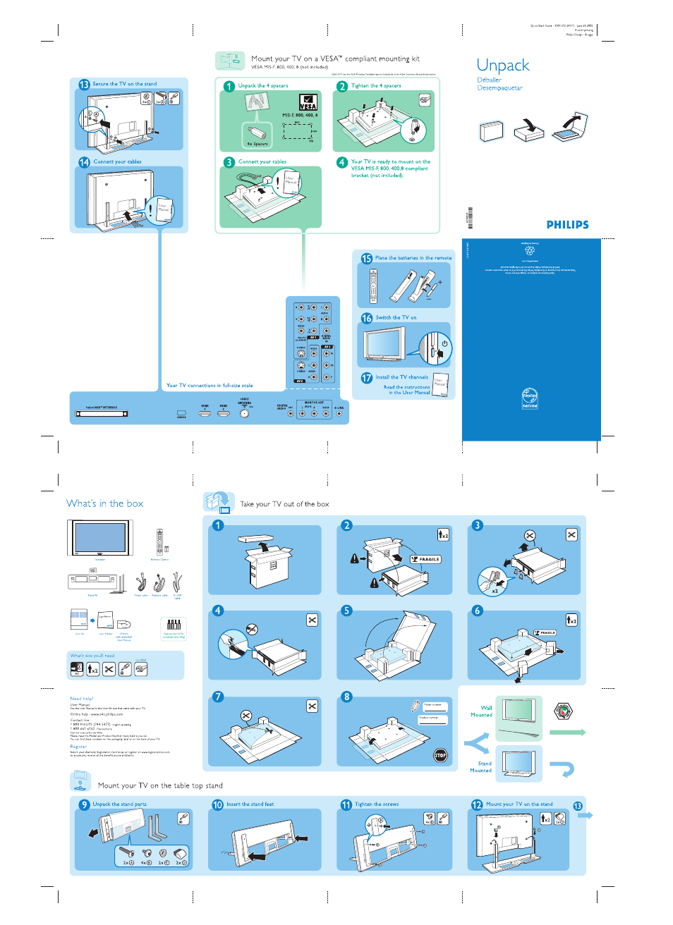 Philips 50PF7320A-37B User Manual | 1 page