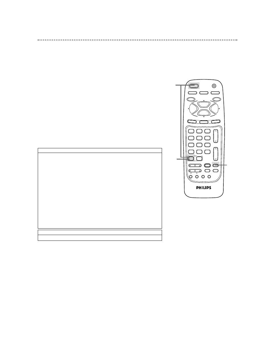 20 setting the remote to operate a cable box/dbs | Philips CCB134AT99 User Manual | Page 20 / 68