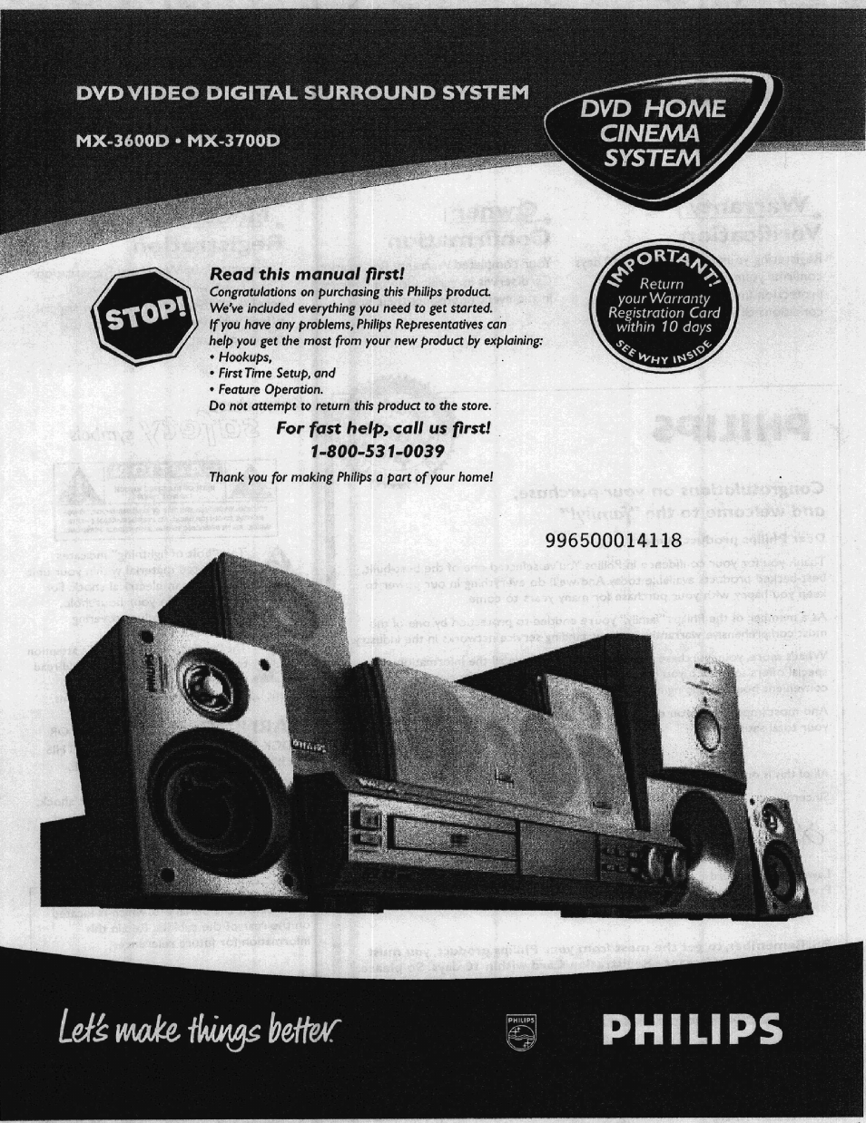 Philips HIFI RECEIVER User Manual | 28 pages