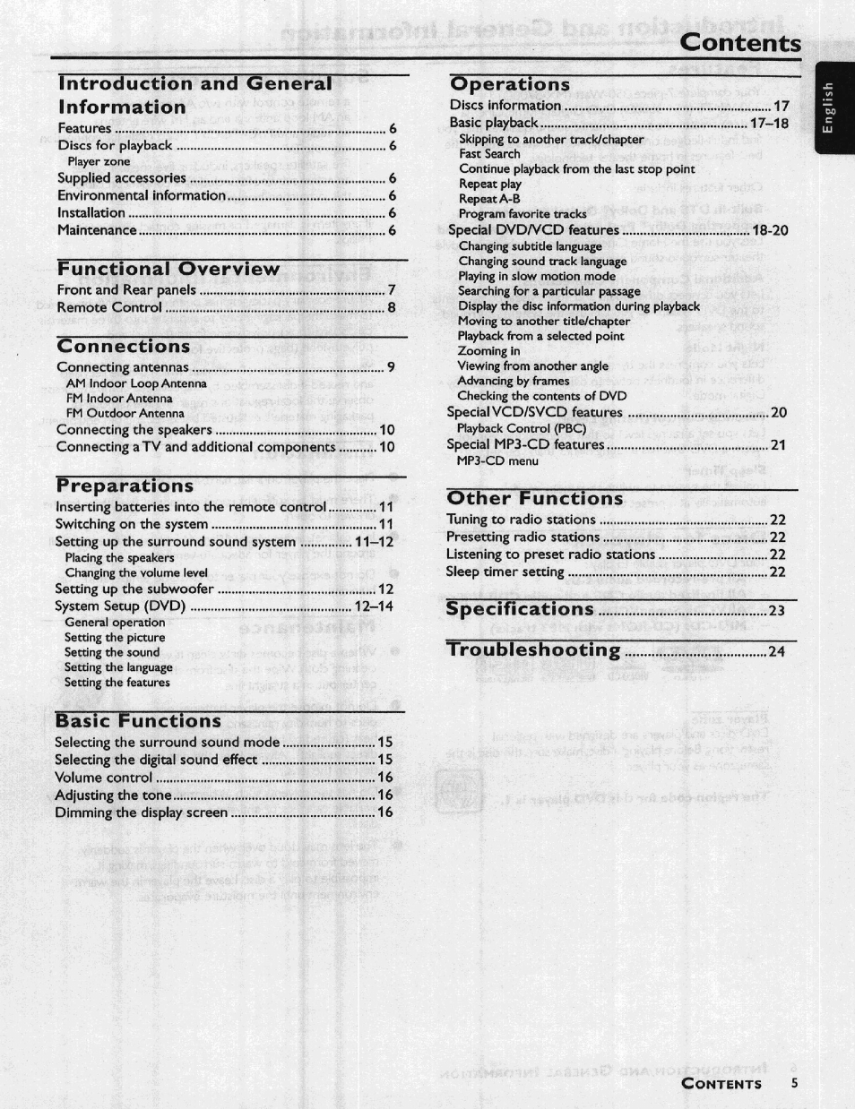 Philips HIFI RECEIVER User Manual | Page 7 / 28