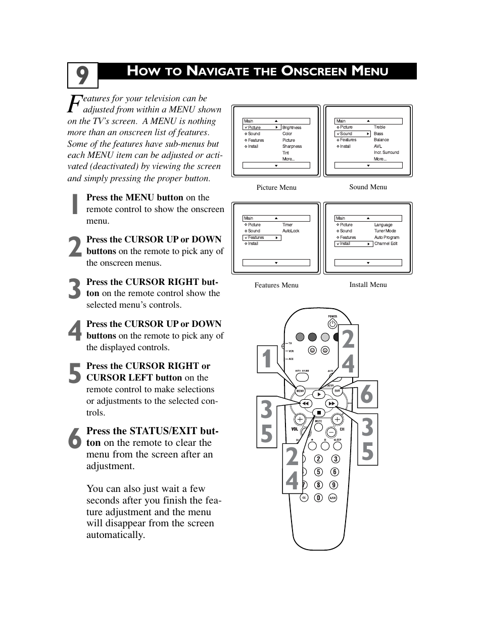 Philips 20PS47S User Manual | Page 12 / 36