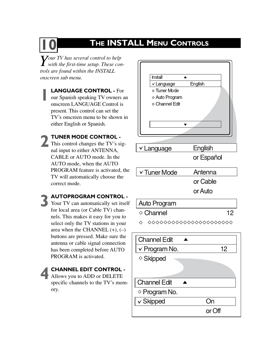 Philips 20PS47S User Manual | Page 13 / 36