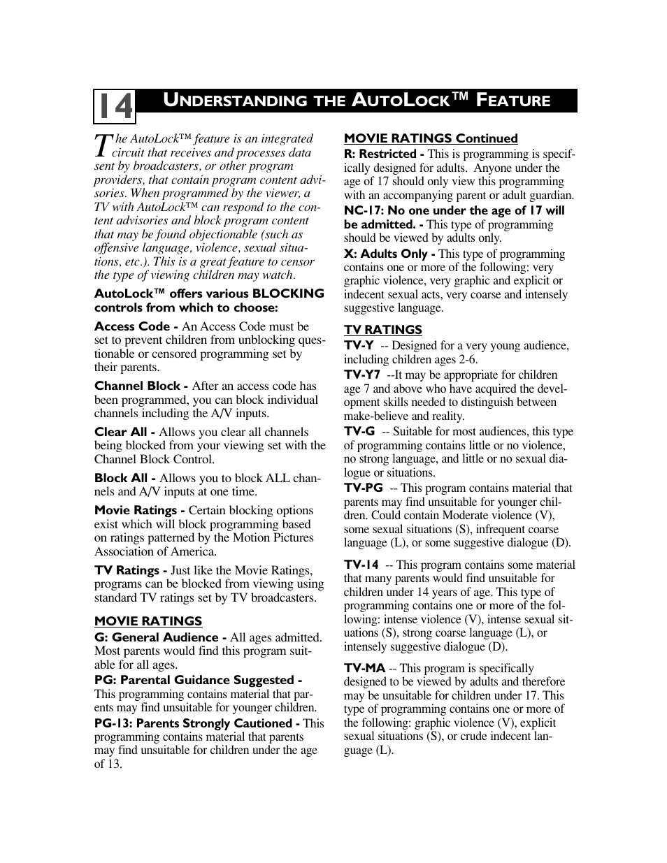 Philips 20PS47S User Manual | Page 17 / 36