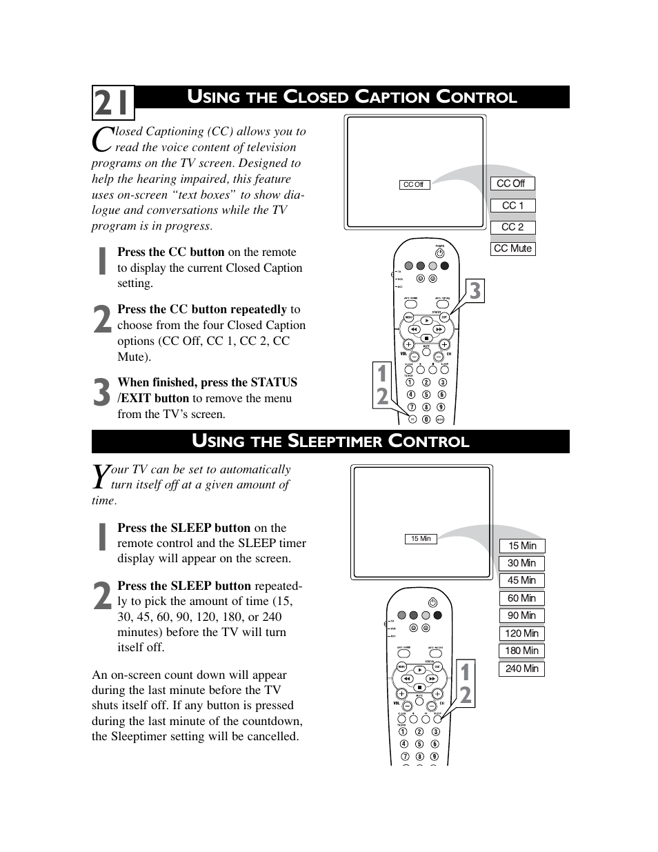 Philips 20PS47S User Manual | Page 24 / 36