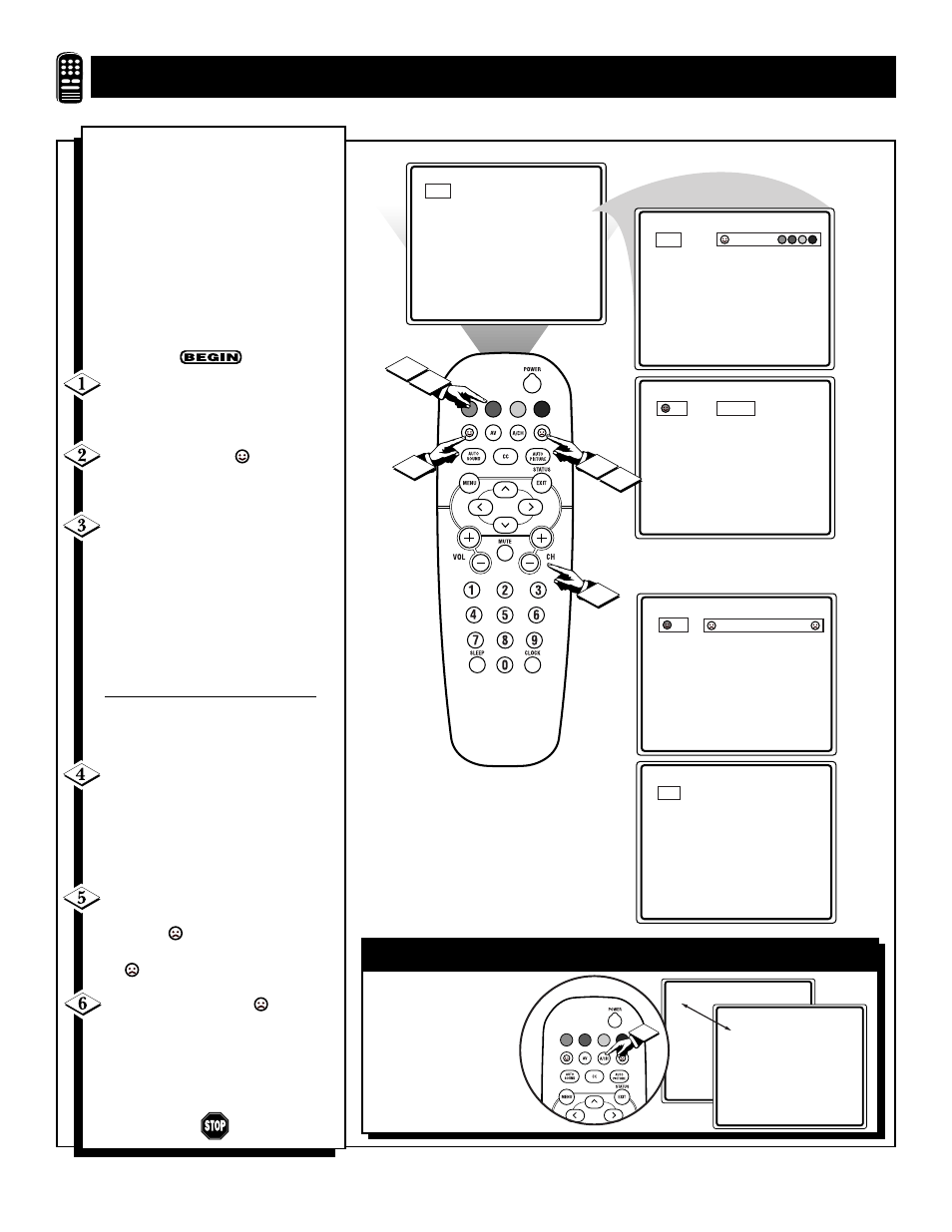 Sing the, Uadra, Uttons 4 | Philips 13PR10G User Manual | Page 32 / 40