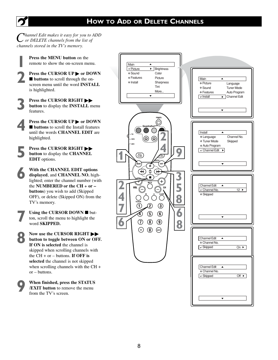 Philips 27PT563S User Manual | Page 8 / 40