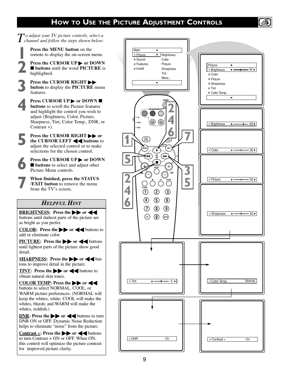 Philips 27PT563S User Manual | Page 9 / 40