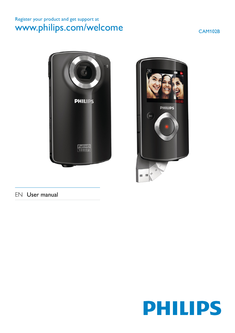 Philips CAM102SB-00 User Manual | 19 pages
