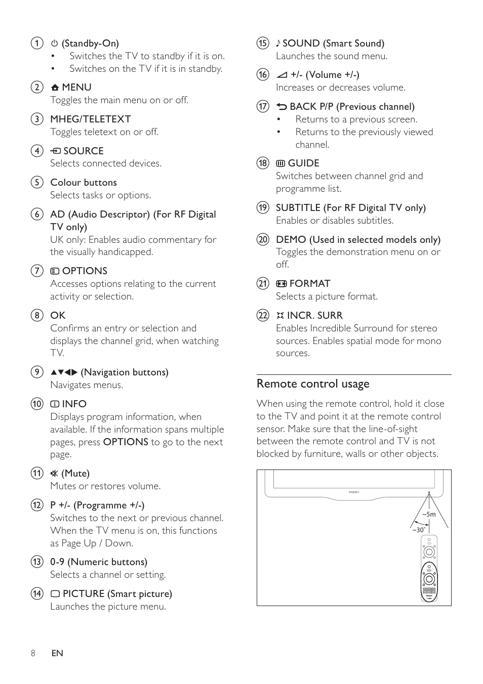 Philips 32PFL3605-12 User Manual | Page 10 / 43