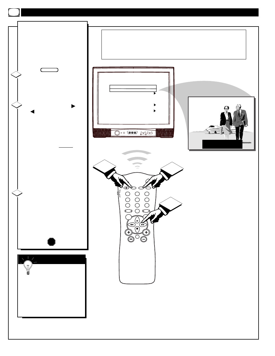 Ow to, Elect the, Losed | Aption, Eature | Philips PA9019C User Manual | Page 18 / 36
