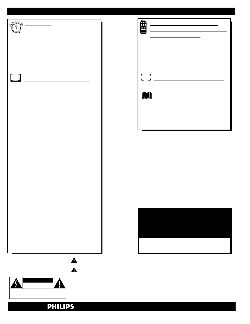 Know these, Symbols, Able of | Ontents, Safety, Introduction, Onscreen features (consumer), Onscreen features (commercial), General information | Philips PA9019C User Manual | Page 4 / 36