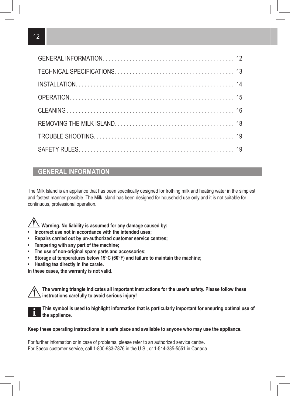 Philips 21000972 User Manual | Page 12 / 84