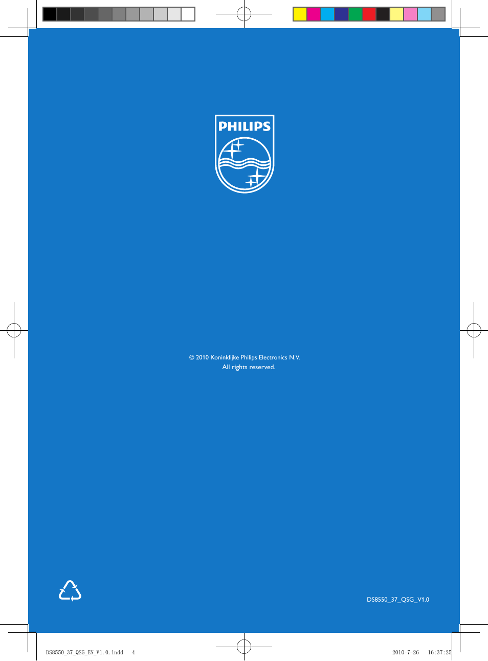 Philips DS8550-37 User Manual | Page 4 / 4
