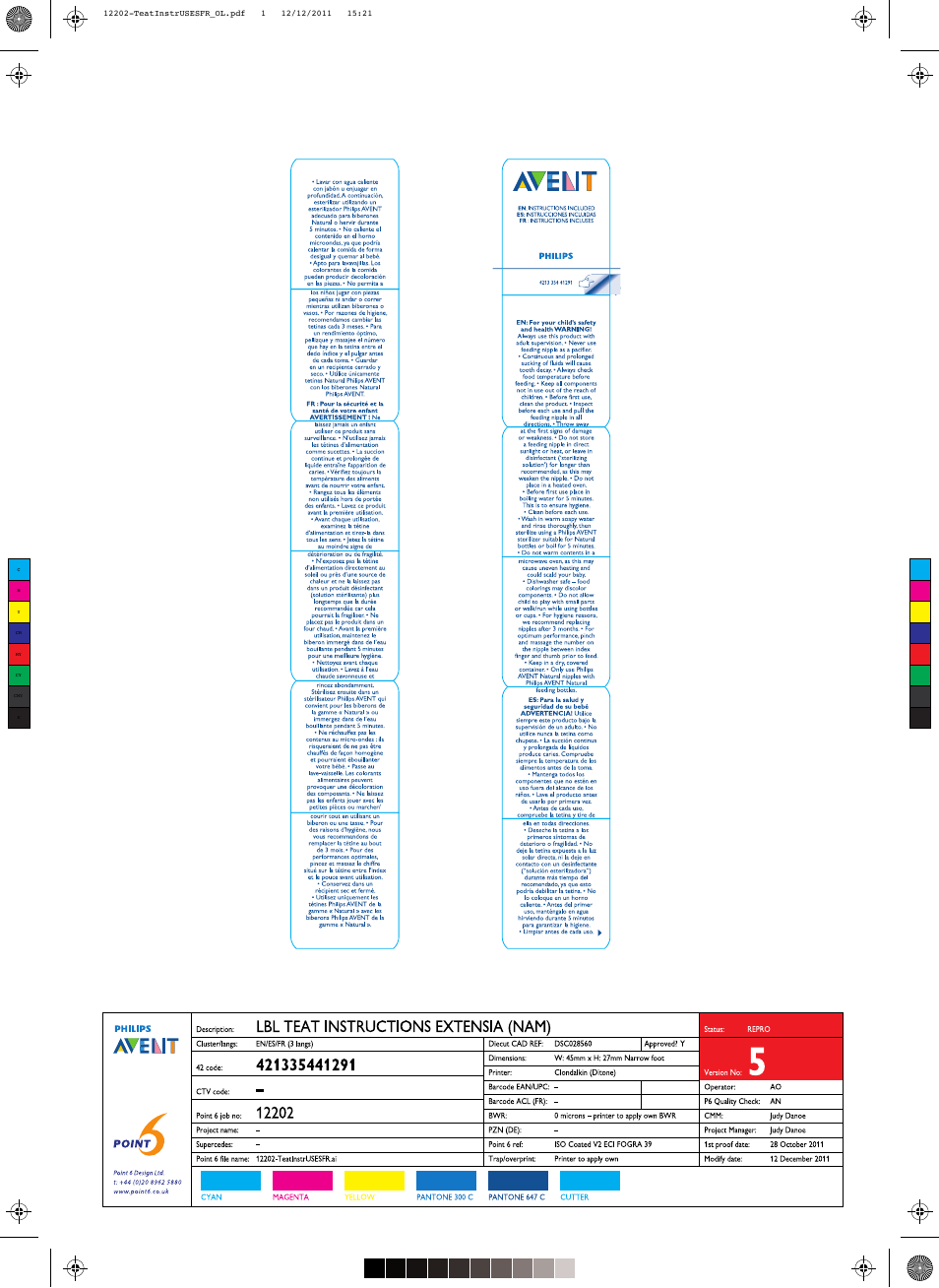 Philips SCF652-27 User Manual | 1 page
