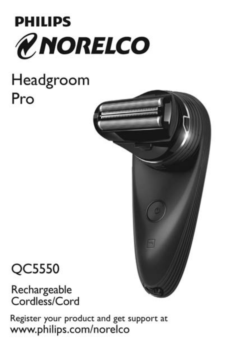 Philips QC5550-40 User Manual | 13 pages