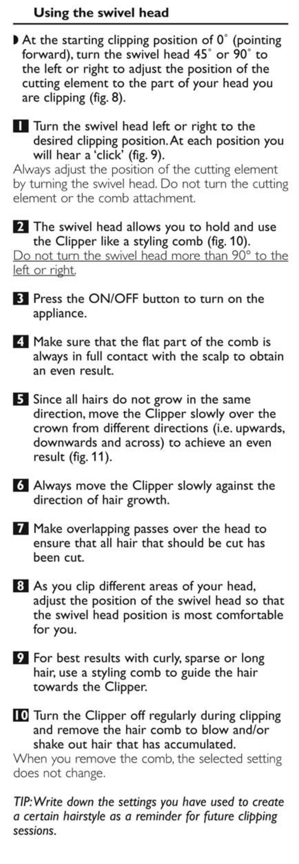 Philips QC5550-40 User Manual | Page 7 / 13