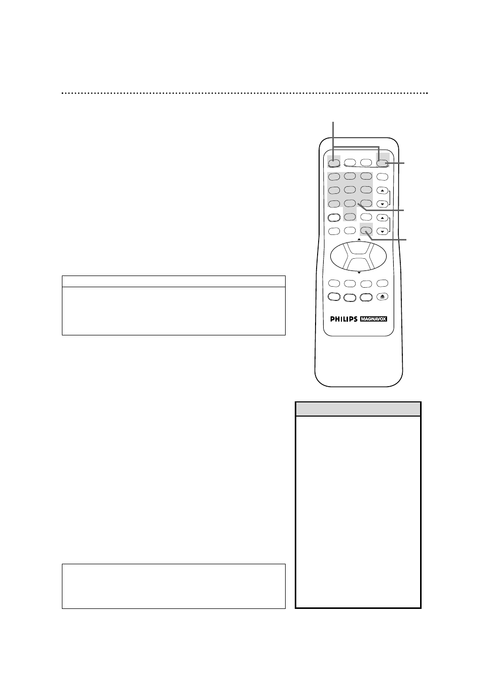 Cable box/dss code setting 21 | Philips 4 HD SMALL CLOCK VCR User Manual | Page 21 / 52