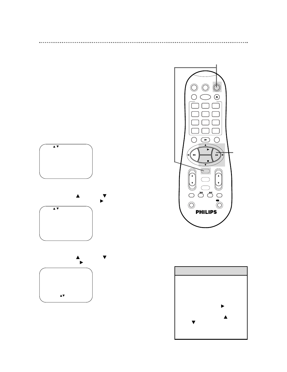 Setting the clock 13, Helpful hints, Manual clock setting | Instructions continue on page 14, Press the vcr button, then press the menu button | Philips VRA641AT User Manual | Page 13 / 60