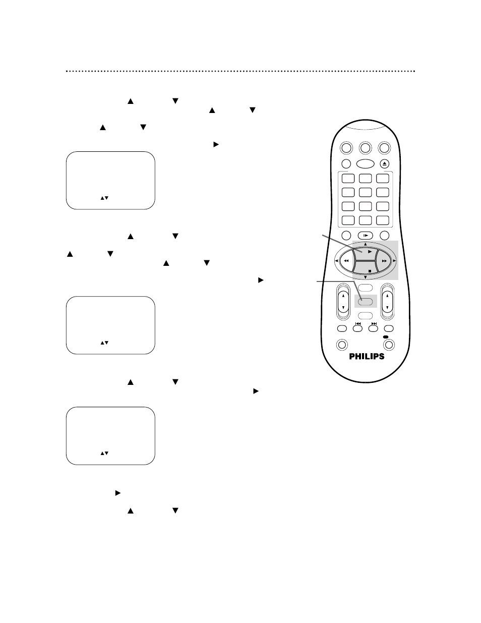 14 setting the clock (cont’d), Press the exit/status button | Philips VRA641AT User Manual | Page 14 / 60