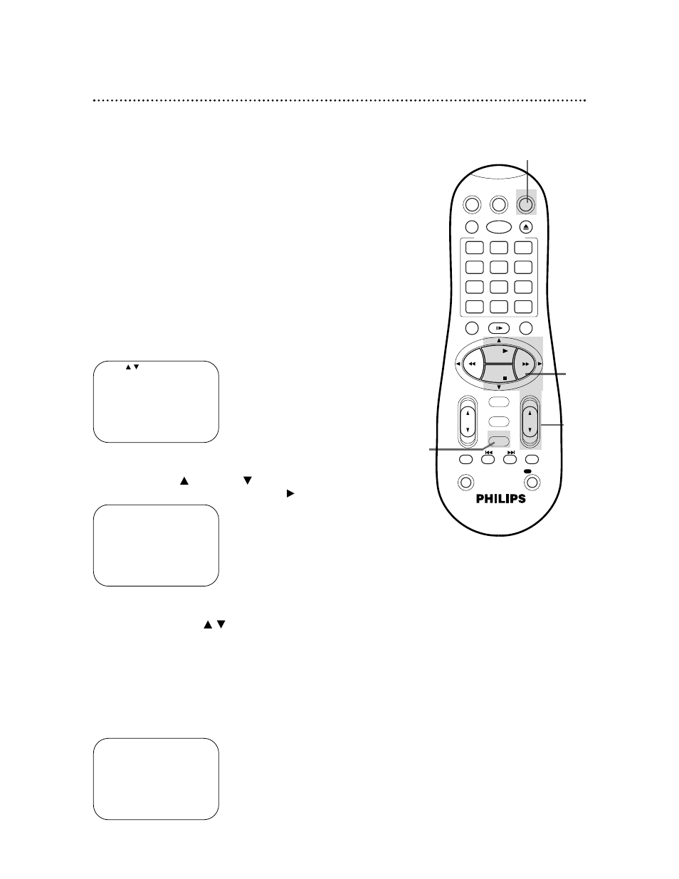 36 quick programming, Press the vcr button, then press the timer button | Philips VRA641AT User Manual | Page 36 / 60