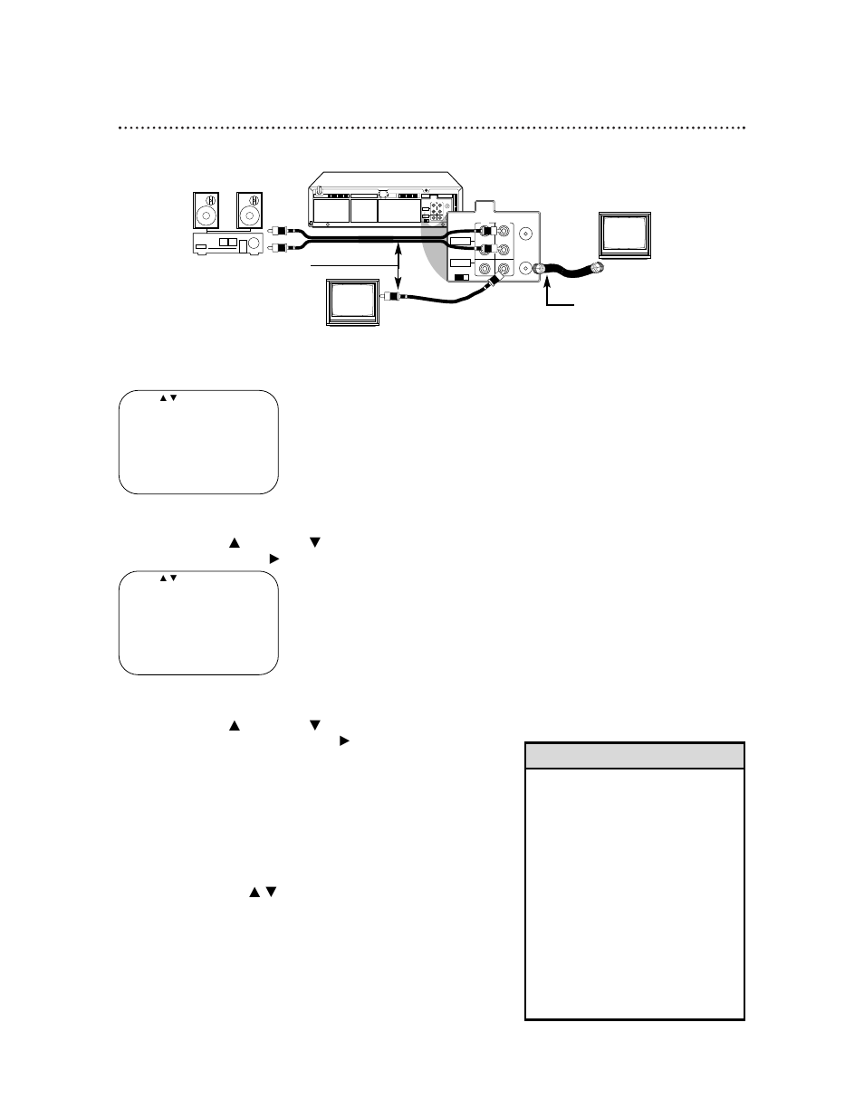 44 multi-channel television sound system (cont’d), Helpful hints | Philips VRA641AT User Manual | Page 44 / 60