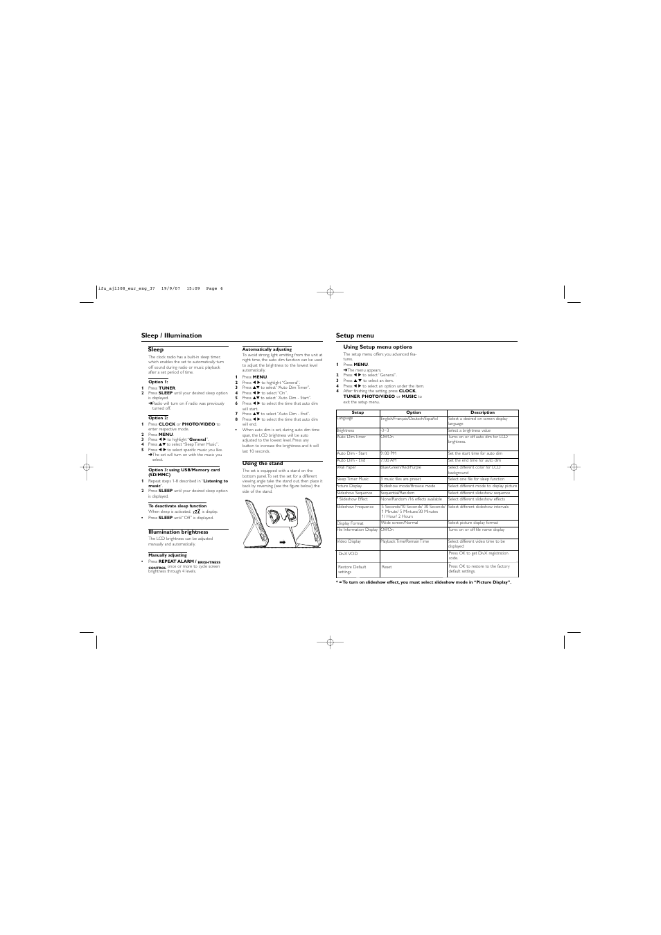 Philips AJL308-17B User Manual | Page 6 / 9