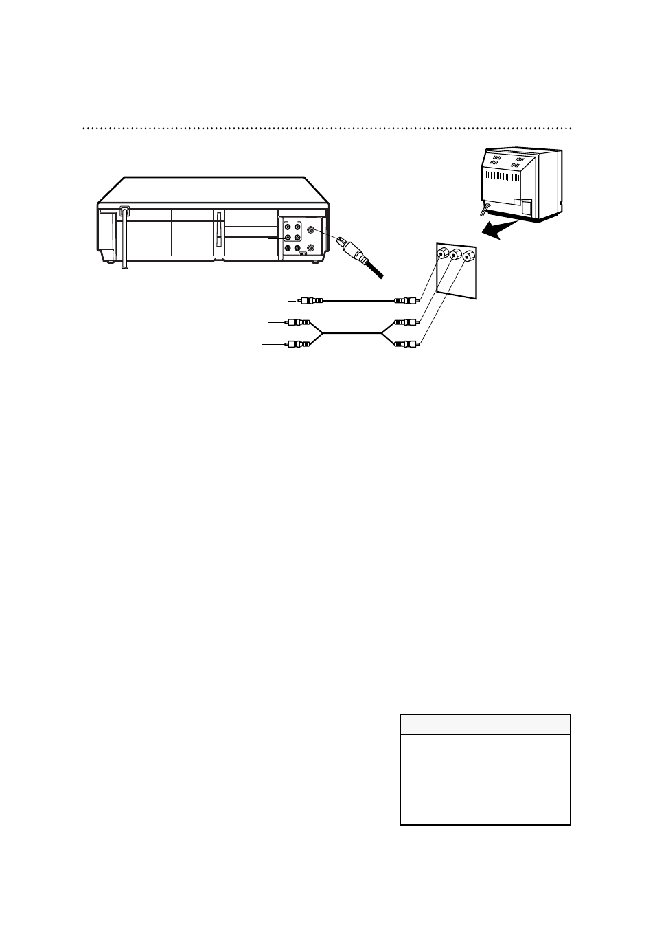 10 hookups with a stereo tv | Philips VRA601AT99 User Manual | Page 10 / 48