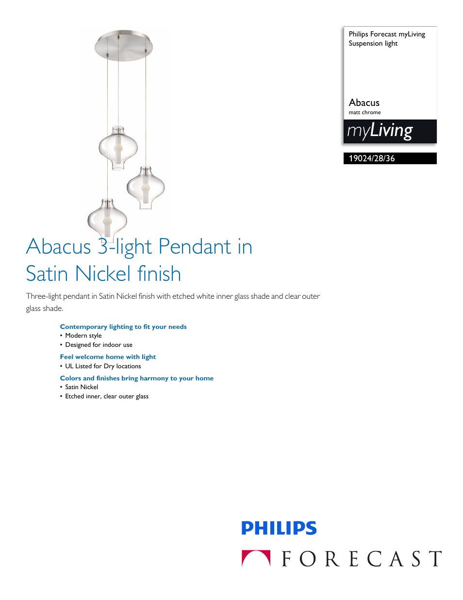 Philips 190242836 User Manual | 2 pages