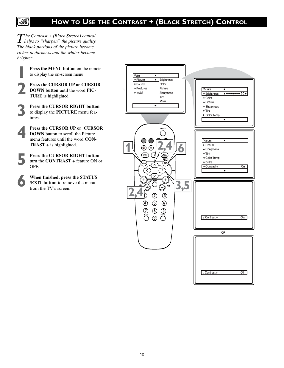 Philips 20RF50S User Manual | Page 12 / 40