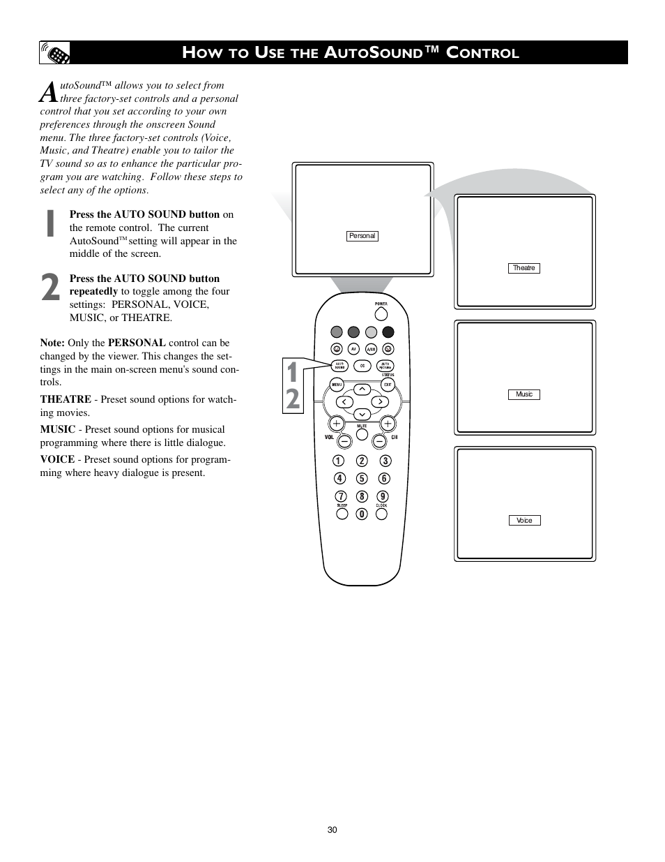 Philips 20RF50S User Manual | Page 30 / 40