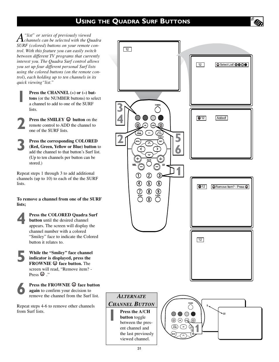 Philips 20RF50S User Manual | Page 31 / 40