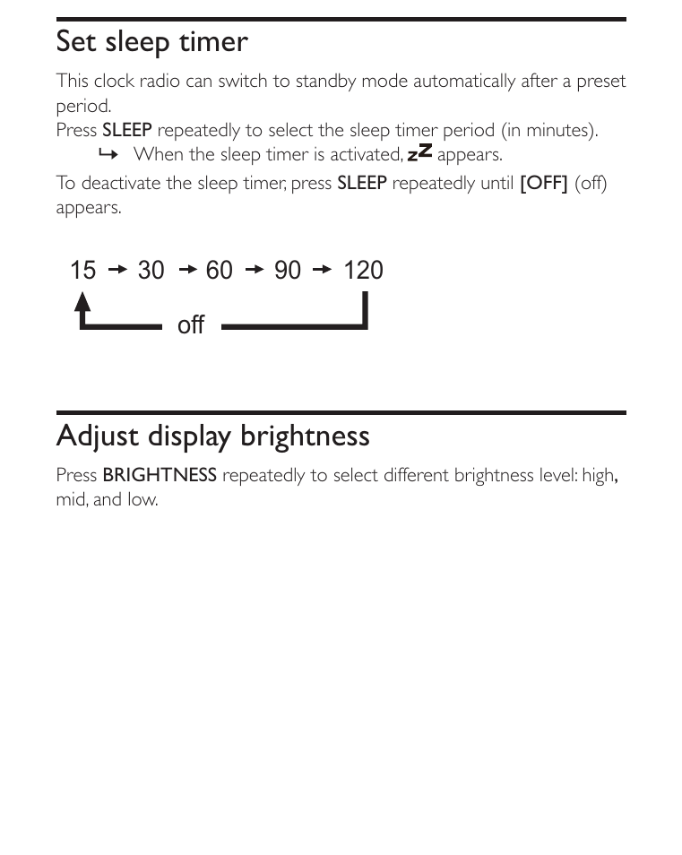 Philips AJ3270D-17 User Manual | Page 20 / 28