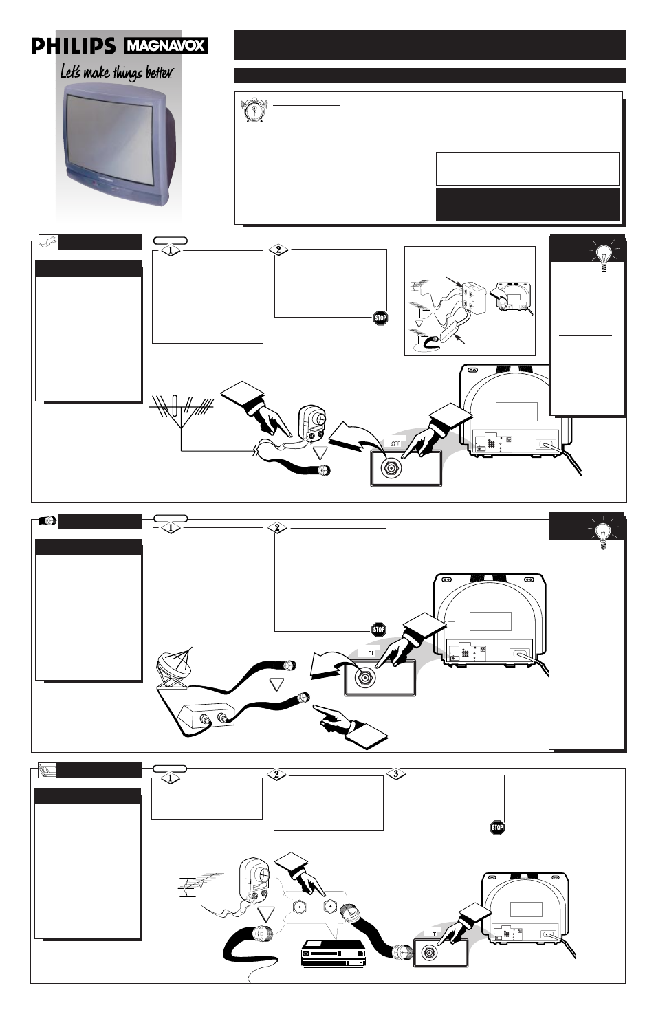 Philips TP3281C User Manual | 4 pages